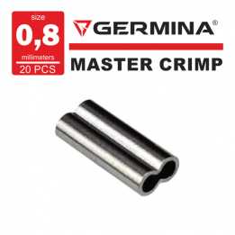 Zacisk do przyponów Germina Master Crimp 0,8mm