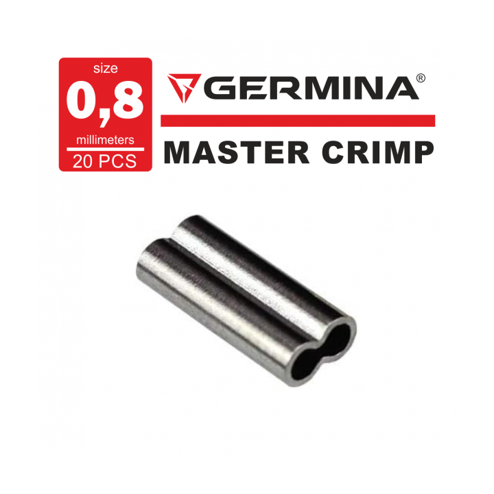 Zacisk do przyponów Germina Master Crimp 0,8mm