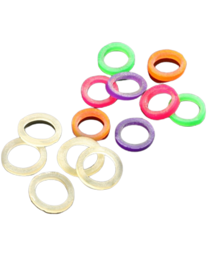 Gumki do pelletu MIKADO 3mm Heavy Mix - op. 50 szt. Gumki do pelletu MIKADO 3mm Heavy Mix - op. 50 szt.