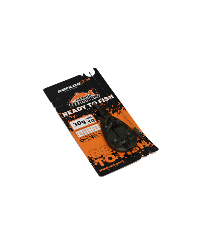 Gotowy Zestaw Method Feeder GENLOG Ready to Fish hak 10 Podajnik 30g Gotowy Zestaw Method Feeder GENLOG Ready to Fish hak 10 Podajnik 30g