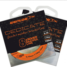 Plecionka GENLOG Dedicate Feeder Master Braided Line 150m 0.08mm