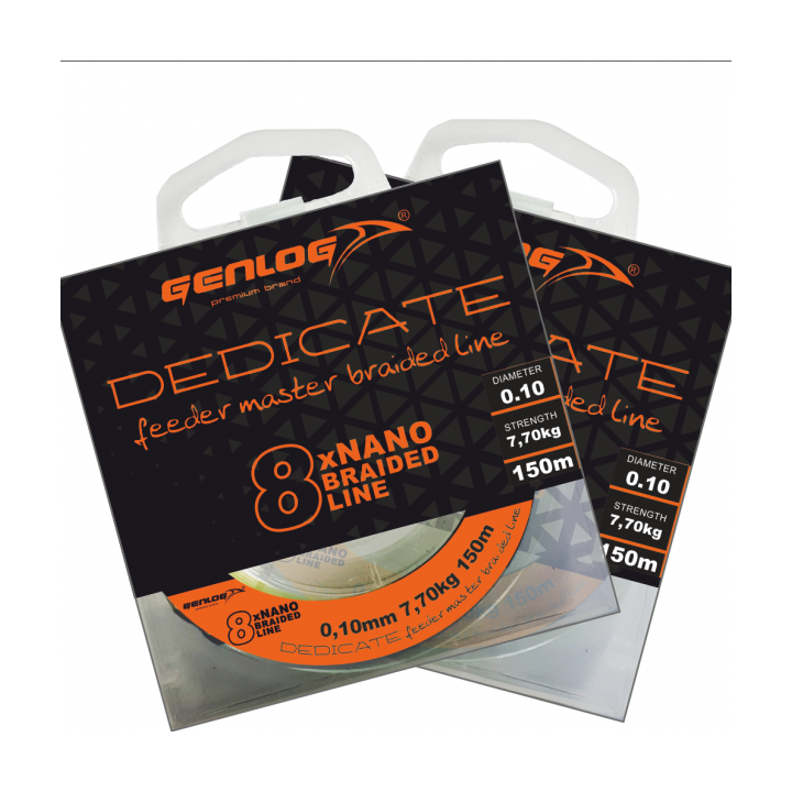 Plecionka GENLOG Dedicate Feeder Master Braided Line 150m 0.08mm
