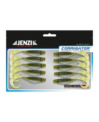 Guma Jenzi Drop Shot Twister Shad 7,5cm 3 - 15"