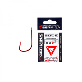 Haczyki GERMINA Sode Red - roz. 10