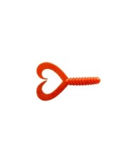 Guma Jenzi Double Tail-Twister 8cm 3" - Motor oil