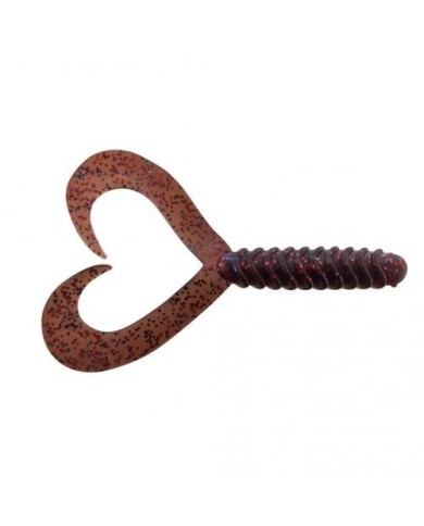 Guma Jenzi Double Tail-Twister 8cm 3 - Motor oil"