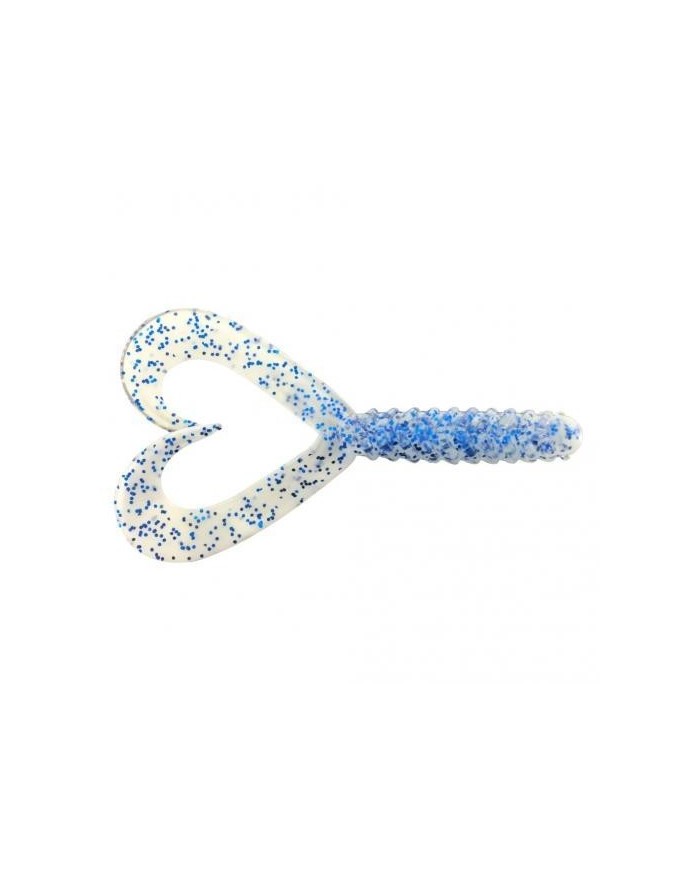 Guma Jenzi Double Tail-Twister 8cm 3 - Blue-White"