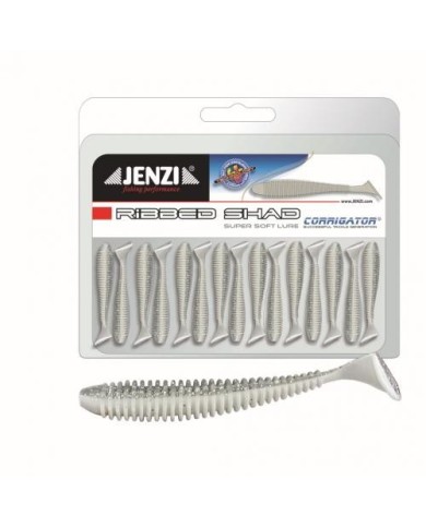 Guma Jenzi Stinger Hunter 5cm 2" - Silver-White