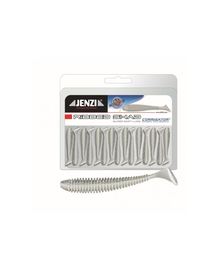 Guma Jenzi Stinger Hunter 5cm 2 - Silver-White"