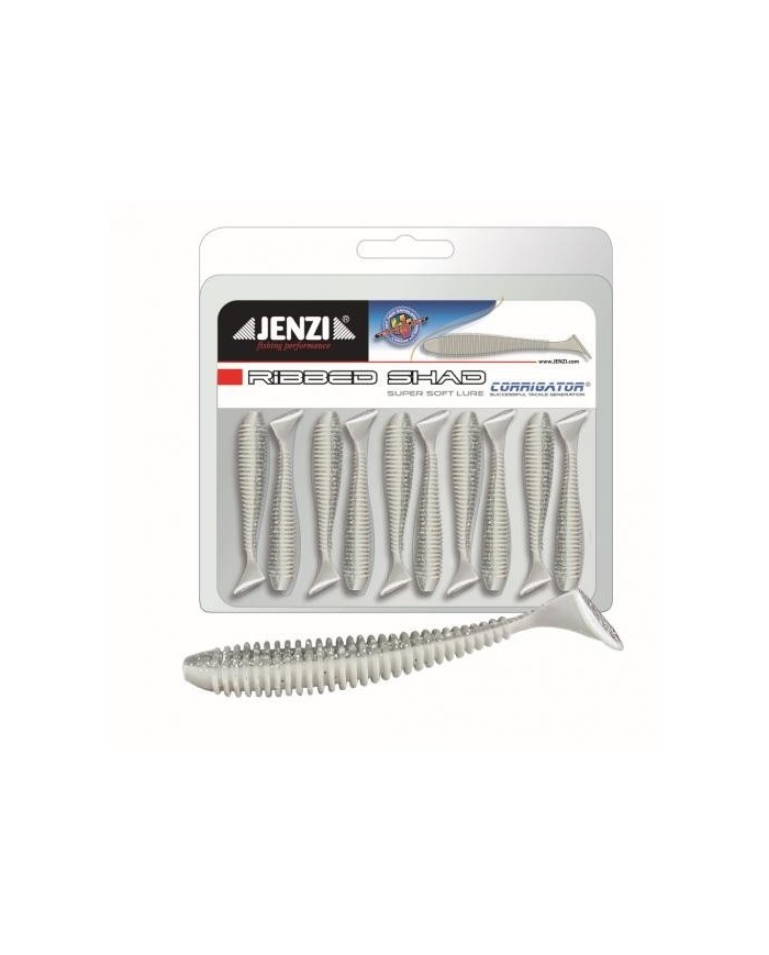 Guma Jenzi Stinger Hunter 8cm 3 - Silver-White"