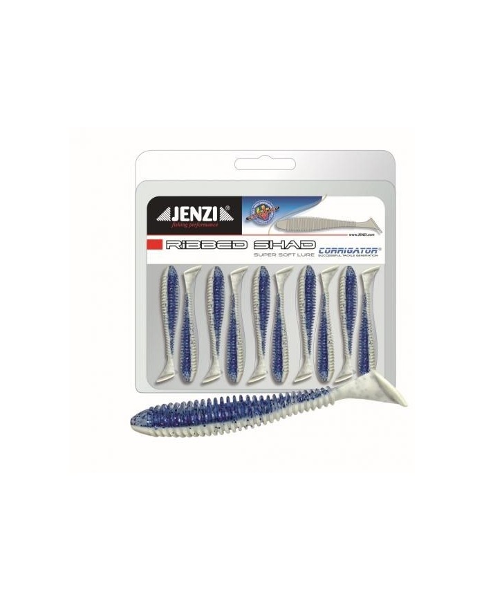 Guma Jenzi Stinger Hunter 8cm 3 - Blue-White"