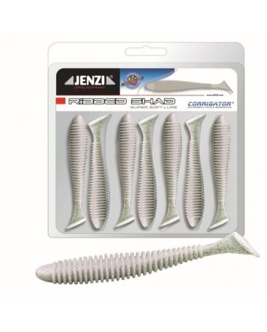 Guma Jenzi Stinger Hunter 10cm 4" - Nacre