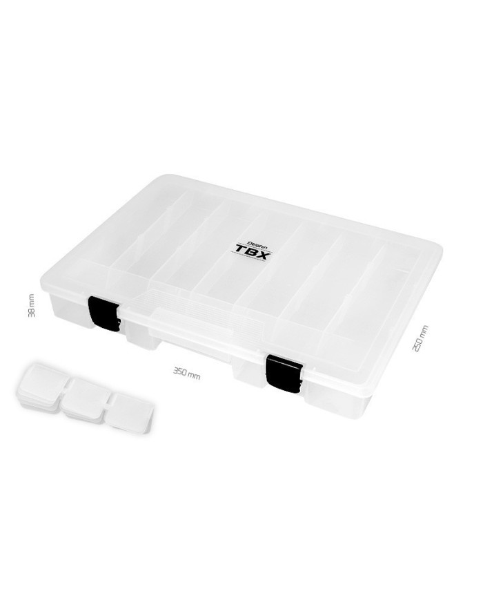 Pudełko DELPHIN TBX One 350-8P Clip - 350x250x38mm