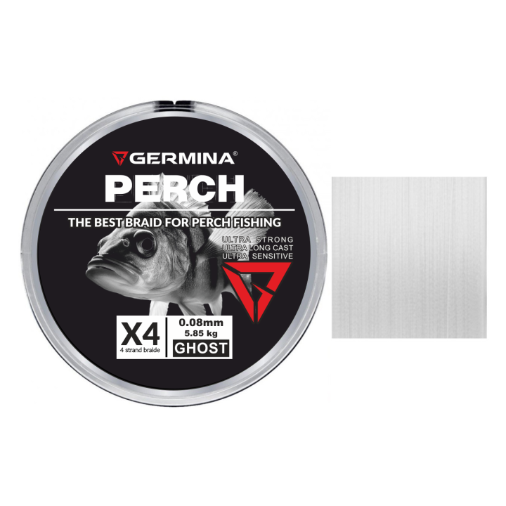 Plecionka GERMINA Perch Spinn Braid X4 0,08mm 5,85kg 150m