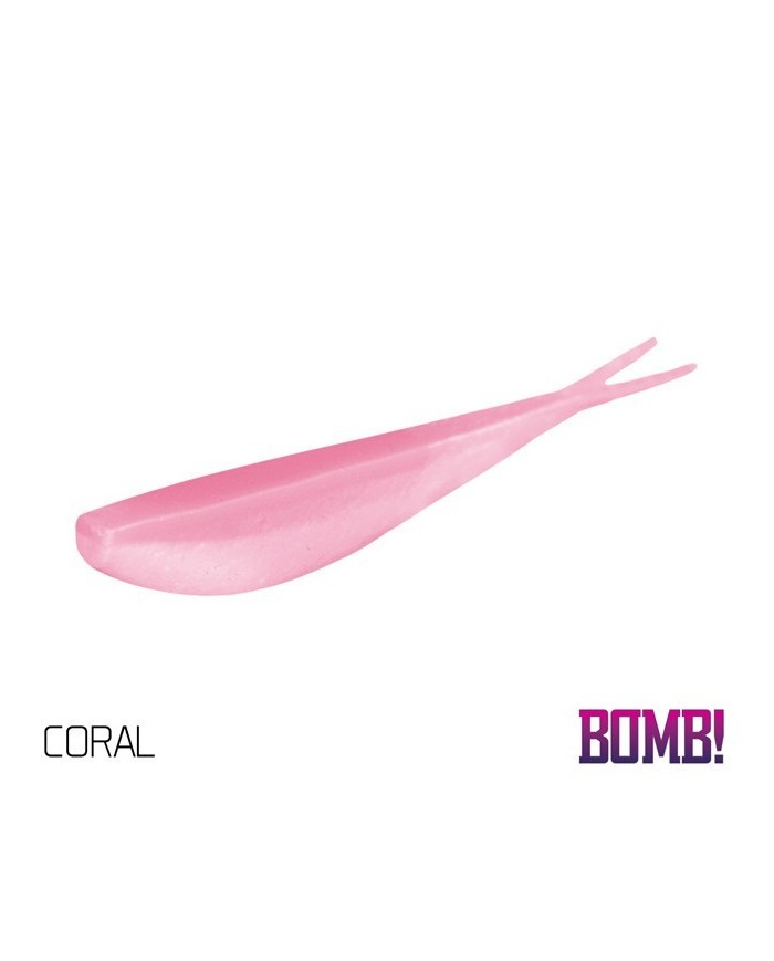 Guma Delphin BOMB! D-SHOT 6,5cm Coral - 5szt.