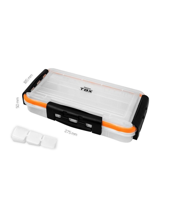 Pudełko Delphin TBX One 275-3P Clip - 275x185x50mm