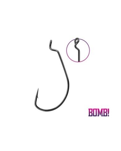 Haczyk Offsetowy Delphin BOMB! OFFSpin 5szt - 4/0