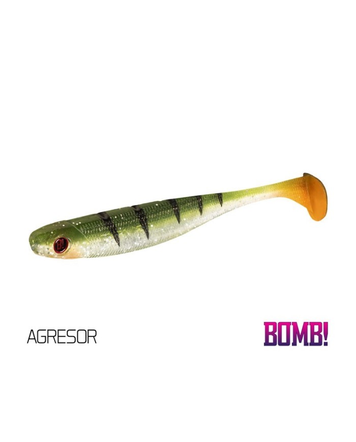 Guma Delphin BOMB! Rippa 5szt - 8cm/AGRESOR