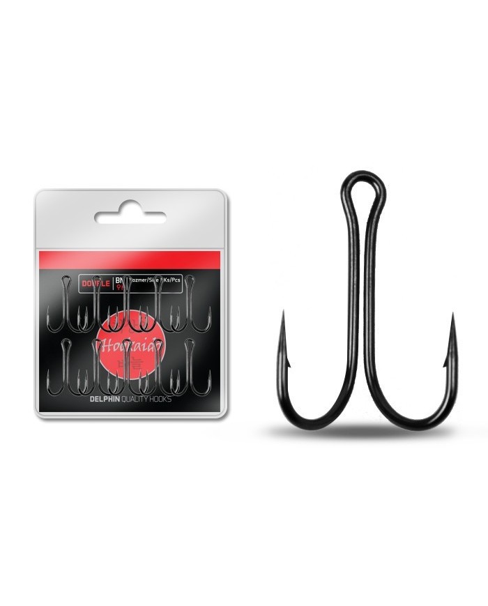 Haczyk  Delphin HKD Double 9szt - BN/4