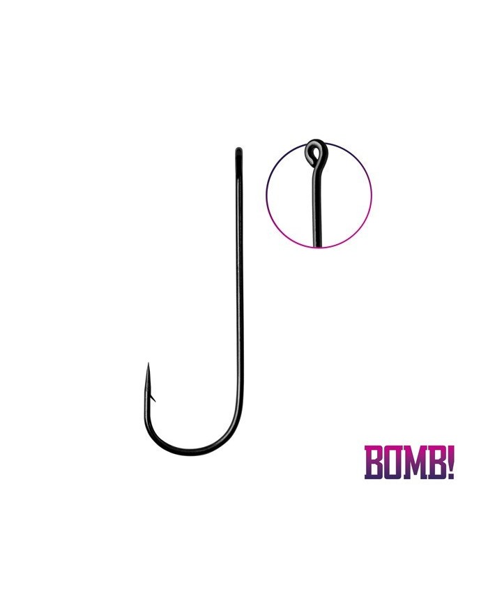 Pojedynczy haczyk BOMB! - 5szt roz. 1/0