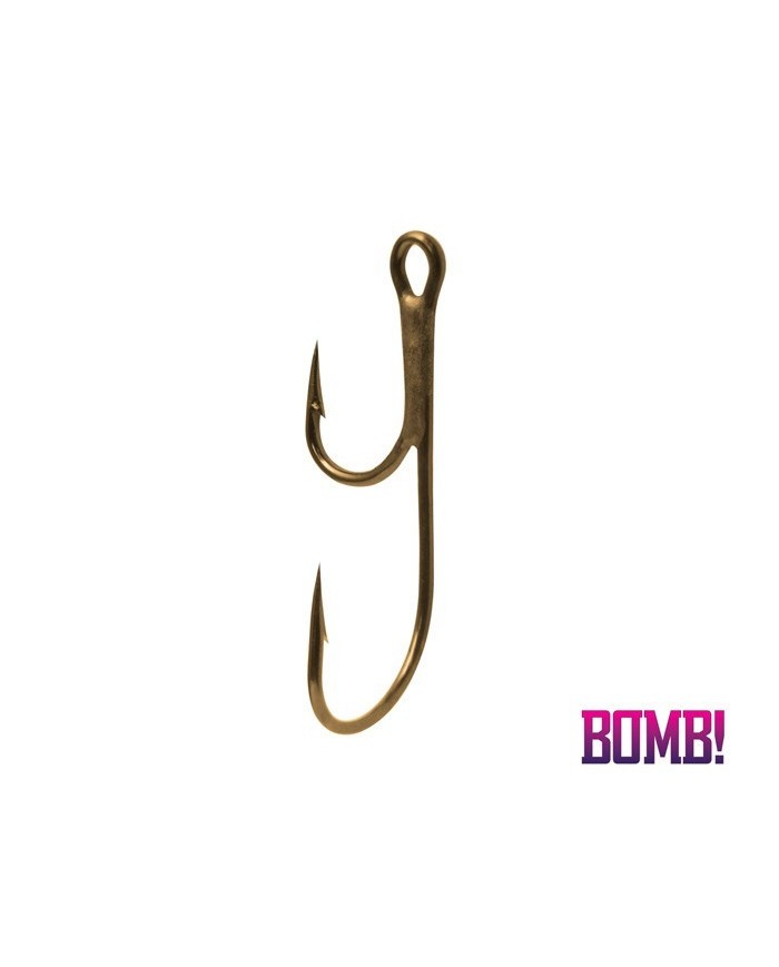 Podwójny haczyk BOMB! 6szt - roz. 6