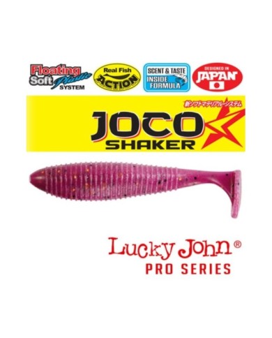 Guma Pływająca LUCKY JOHN Joco Shaker 3,5" 8.9cm - F04 - op. 4 szt.