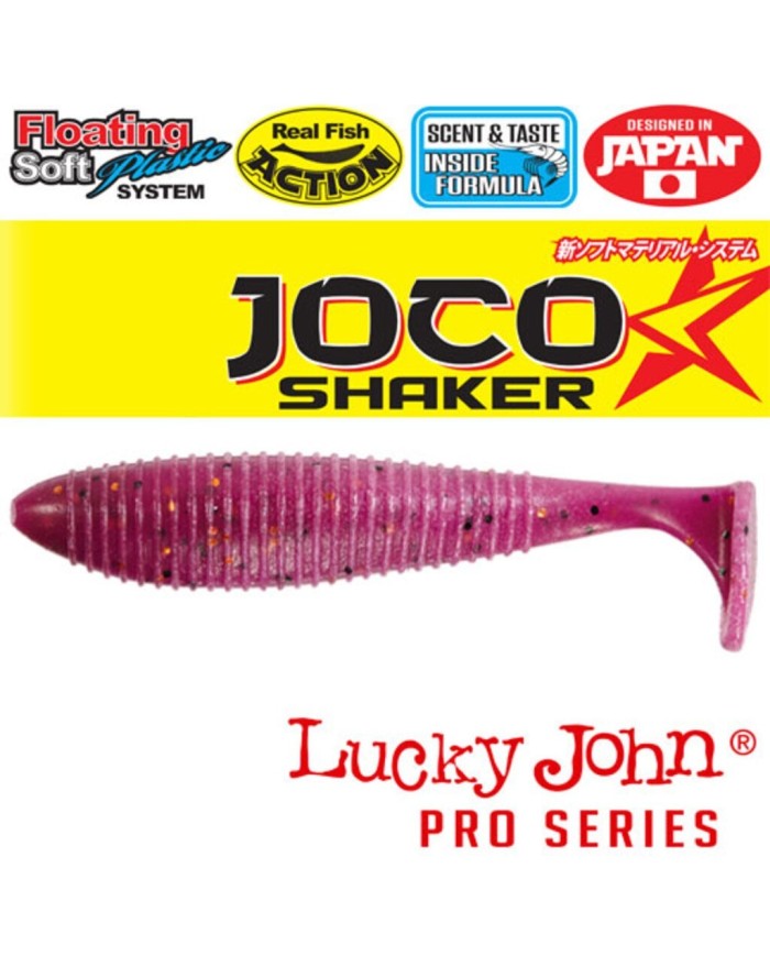 Guma Pływająca LUCKY JOHN Joco Shaker 3,5" 8.9cm - F04 - op. 4 szt.