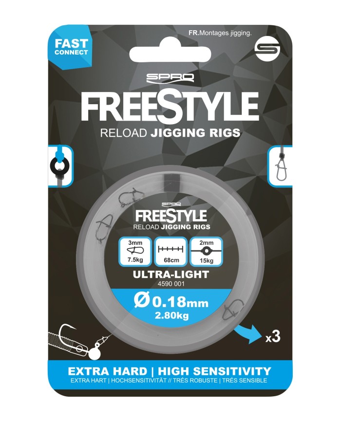 Przypon Spro FS Reload Jig Rig 0.18mm