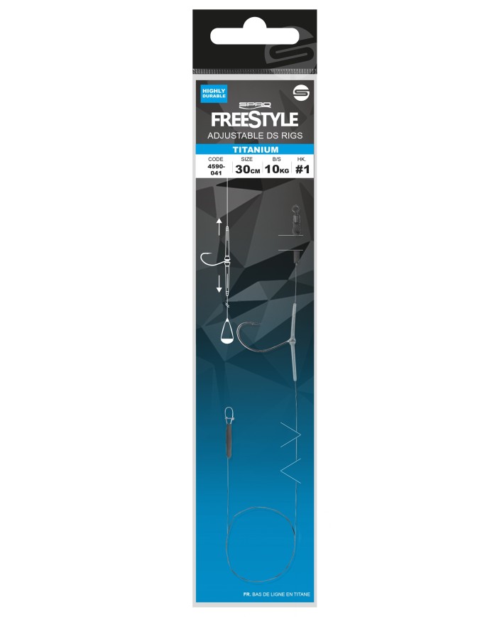 Przypon Spro FS Titanium Adjust 0.40mm X1 30cm