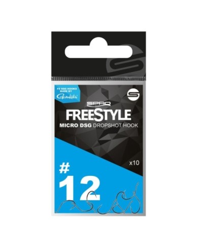 Hak Spro FS Dropshot Micro Dsg Hooks - roz. 12