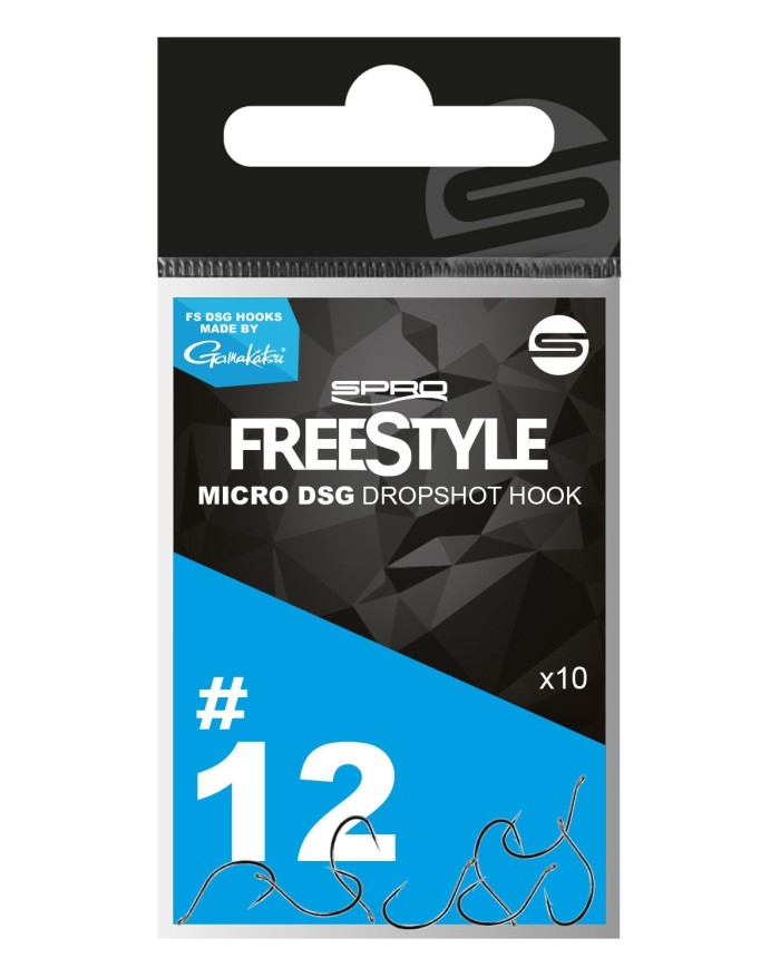 Hak Spro FS Dropshot Micro Dsg Hooks - roz. 12