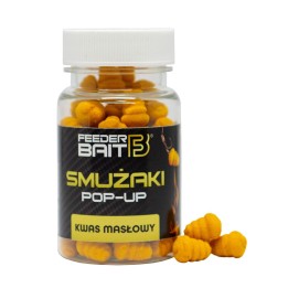 Smużaki Ślimaki Pop-Up FEEDER BAIT 8/10mm - Kwas Masłowy