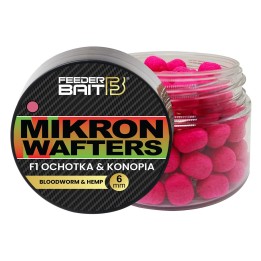 Mikron Wafters FEEDER BAIT 4/6mm - F1 Ochotka & Konopia 25ml