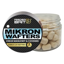 Mikron Wafters FEEDER BAIT 4/6mm - Kwas Masłowy & Czosnek 25ml