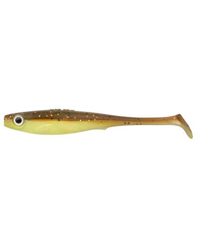 Guma Spro Iris Popeye 14cm Uv Brown Chartreuse