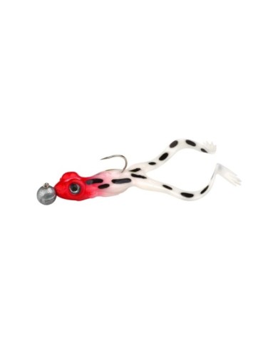 Guma Zestaw Spro The Frog To Go 10cm Redhead 5g