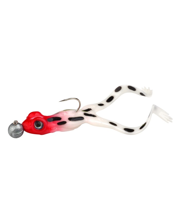 Guma Zestaw Spro The Frog To Go 10cm Redhead 5g