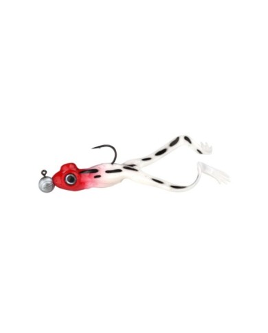 Guma Zestaw Spro The Frog To Go 12cm Redhead 7g