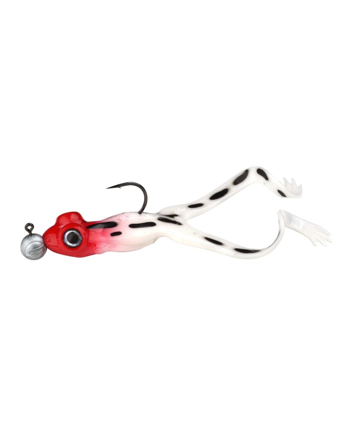 Guma Zestaw Spro The Frog To Go 12cm Redhead 7g