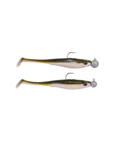 Guma Zestaw Spro Pop-Eye To Go 12cm Uv Baitfish 5+10g