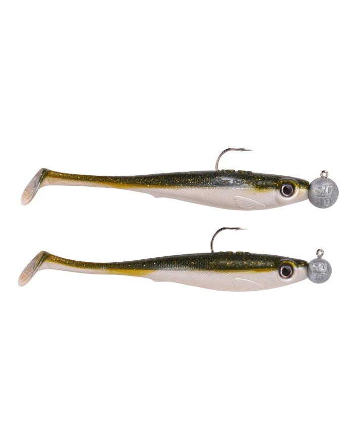 Guma Zestaw Spro Pop-Eye To Go 12cm Uv Baitfish 5+10g