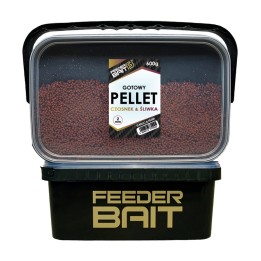Gotowy Pellet 2mm FEEDER BAIT Czosnek & Śliwka 600g