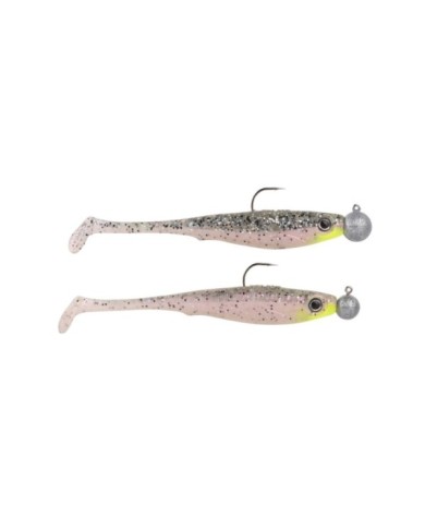Guma Zestaw Spro Pop-Eye To Go 12cm Uv Salt&Pepper 5+10g