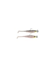 Guma Zestaw Spro Pop-Eye To Go 12cm Uv Minnow 5+10g