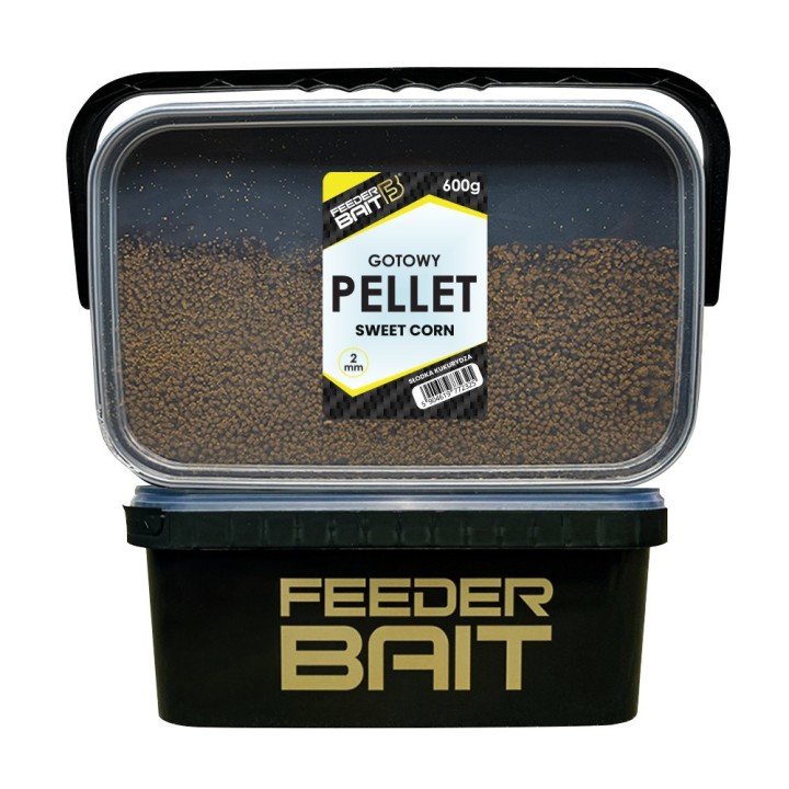 Gotowy Pellet 2mm FEEDER BAIT Sweet Corn 600g