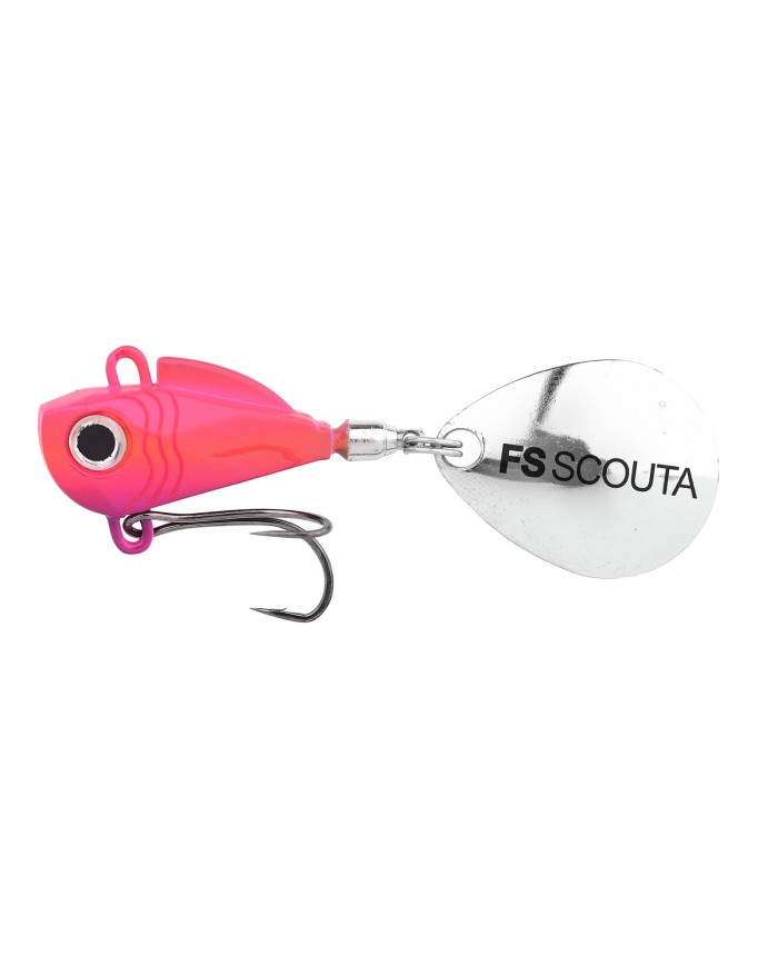 Wirujący Ogonek Spro FS Scouta Uv Fluoro Pink 6g