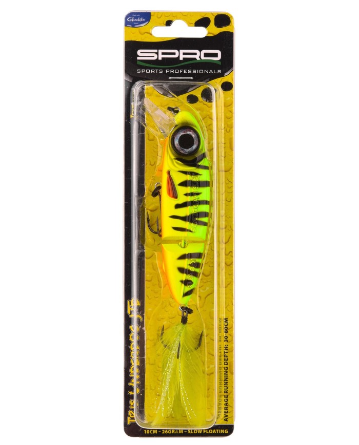 Wobler Spro Iris Underdog Jointed Firetiger 10cm 26g