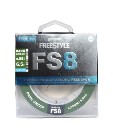 Plecionka Spro FS X8 Dark Green 0.20mm 125m