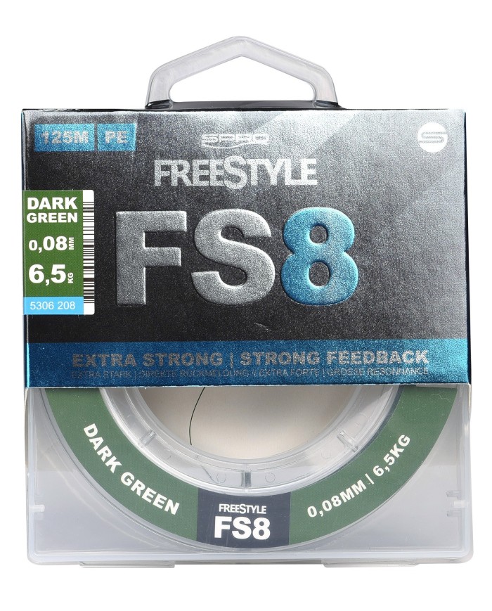 Plecionka Spro FS X8 Dark Green 0.20mm 125m