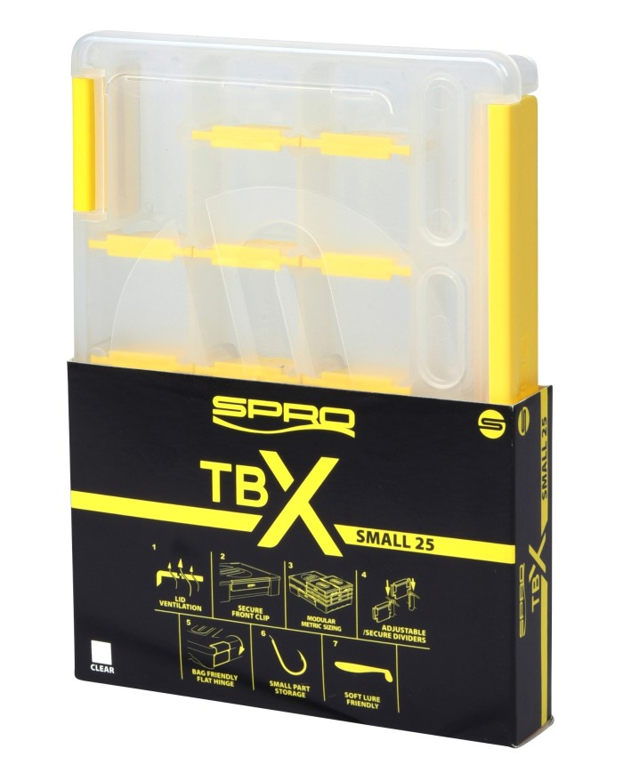 Pudełko Spro Tbx 25s Clear 175x125x25cm